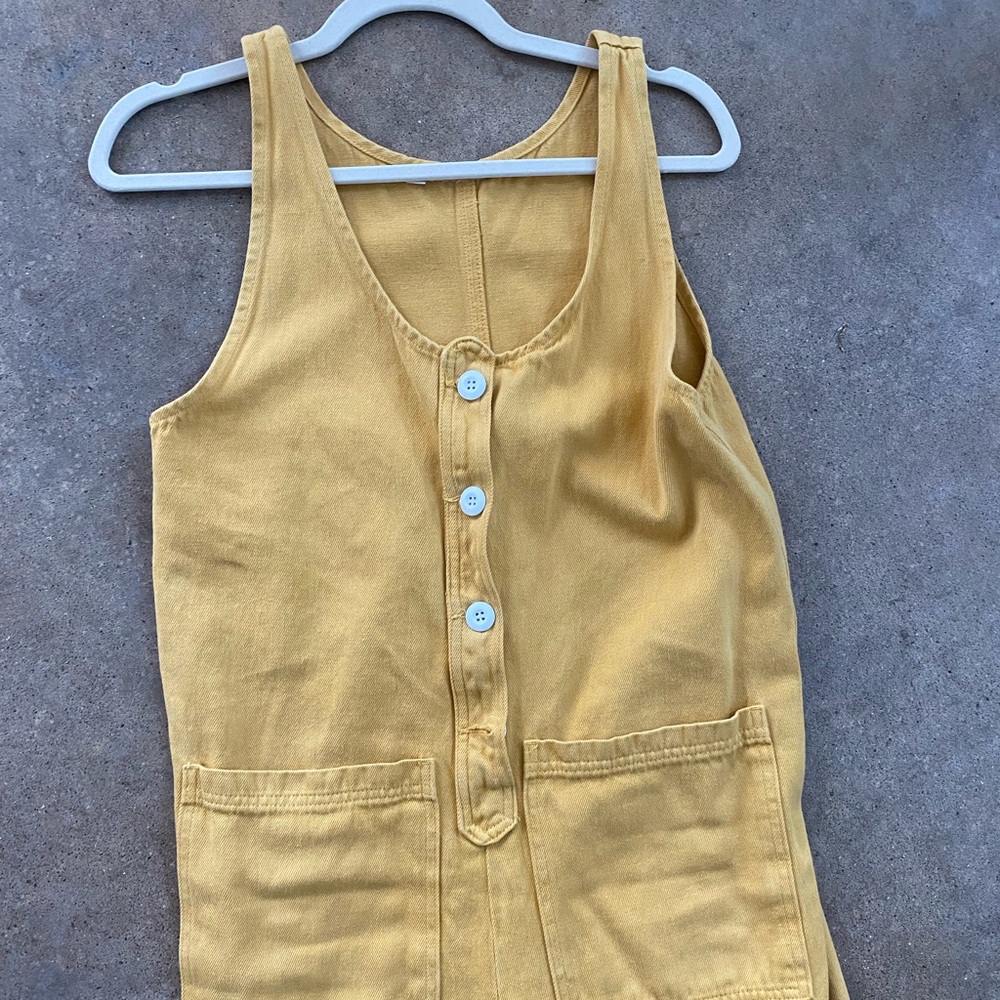 Jungmaven Button Down Jumper in size Small in Sunray (sold out online)